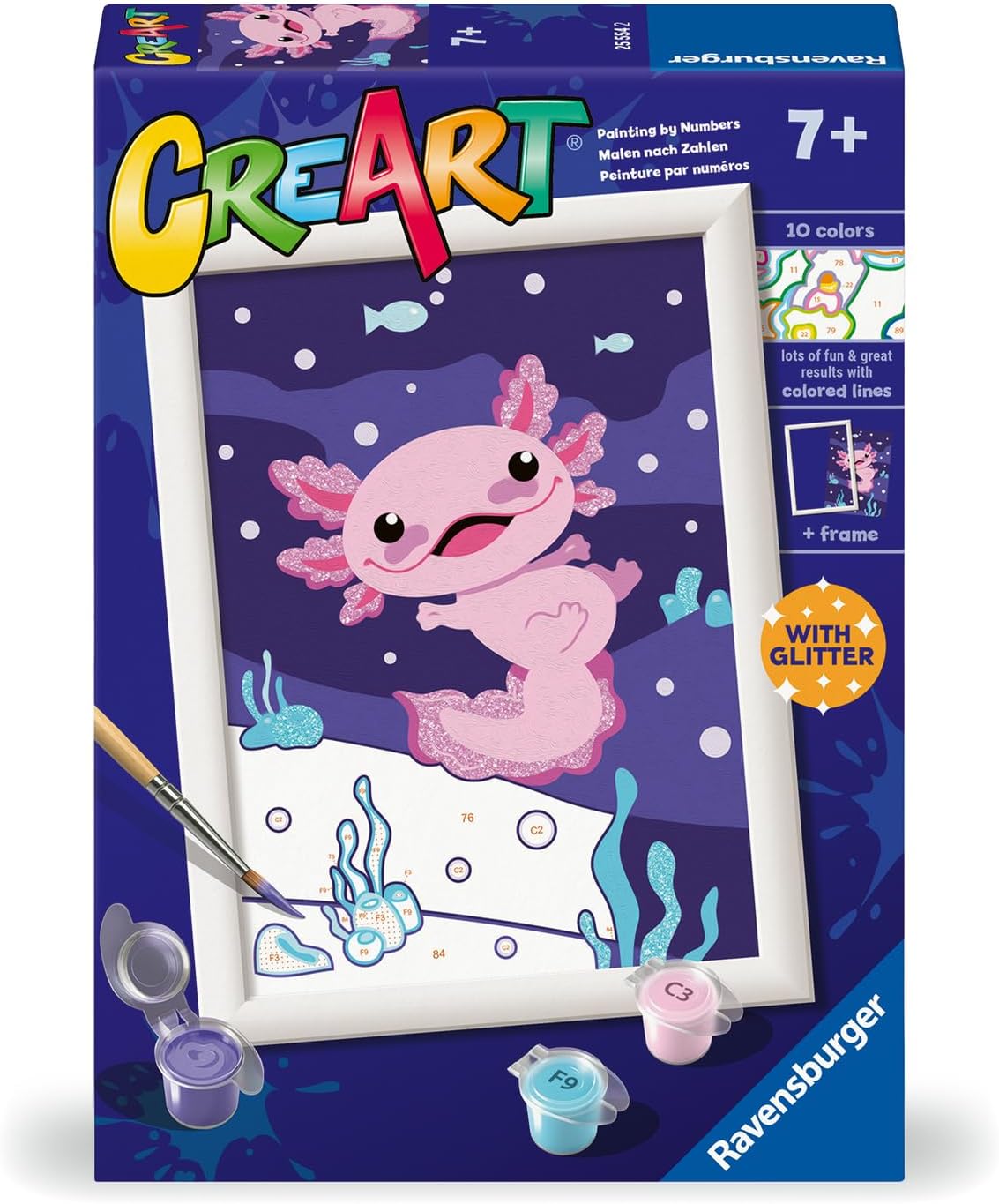 27924219babbaf680f1b39689bd78fef75718e5.jpg CreArt Serie E - Axolotl - immagine 1
