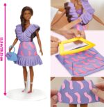 Play-Doh Barbie Fashionista con volant - immagine 3