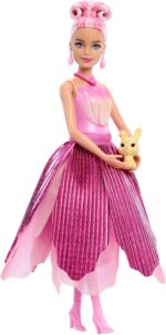Barbie Flower Reveal Tulipano Rosa - immagine 3