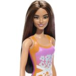 Barbie Beach Castana In Costume Da Bagno - immagine 3