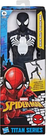 Marvel Spider-man Titan Series Black Suit Spider-Man