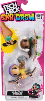 TECH DECK Skate crew - Pack da due personaggi assortimento
