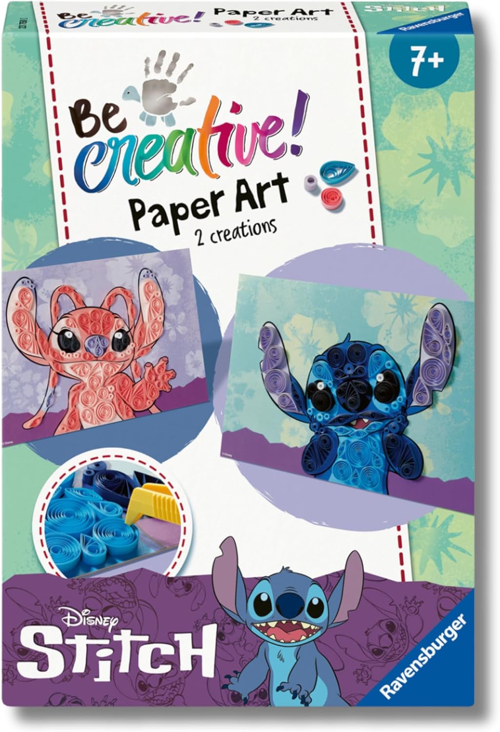 29854615c9d49a7025d258ad65a280728cf7fa0.jpg Be Creative Paper Art Disney Stitch - immagine 1