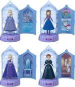 Disney Frozen Playset Castello Di Ghiaccio Con Sorpresa Rotante Con Bambola A Sorpresa - immagine 2