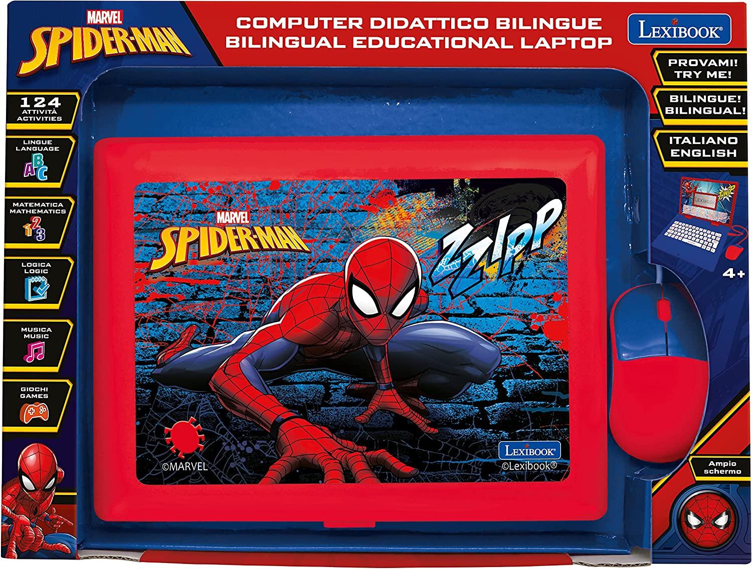 4410081pos230005_1.jpg Spider-Man Computer portatile educativo bilingue italiano/inglese - immagine 1