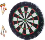 Bersaglio floccato pub con 6 freccette deluxe diametro 46 cm - immagine 2