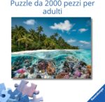 Un tuffo alle Maldive puzzle 2000 pezzi - immagine 2