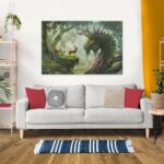 Drago nel bosco puzzle 3000 pezzi - immagine 3
