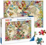 Mappamondo Flora e Fauna puzzle 3000 pezzi