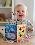 Montessori Legno Sensory Cube The Ocean - immagine 3