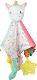 Morbido doudou unicorno per coccole - immagine 2