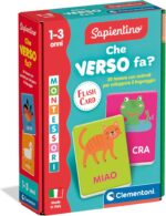 Montessori Flashcards - Che verso fa?