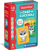 Montessori Flashcards - Le case dei Cuccioli