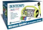 Cassa acustica wireless con microfono e luci RGB