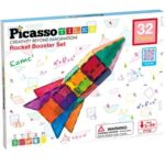 Picasso Tiles Costruzioni Magnetiche Rocket Booster Set 32 pezzi