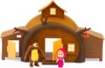 MASHA E ORSO Playset Casa con 2 personaggi - immagine 2