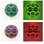 THUNDER BALL - Pallone da calcio misura 5 con luce LED - immagine 2