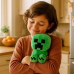 Minecraft Creeper Morbido Peluche Salvadanaio 20 cm - immagine 3
