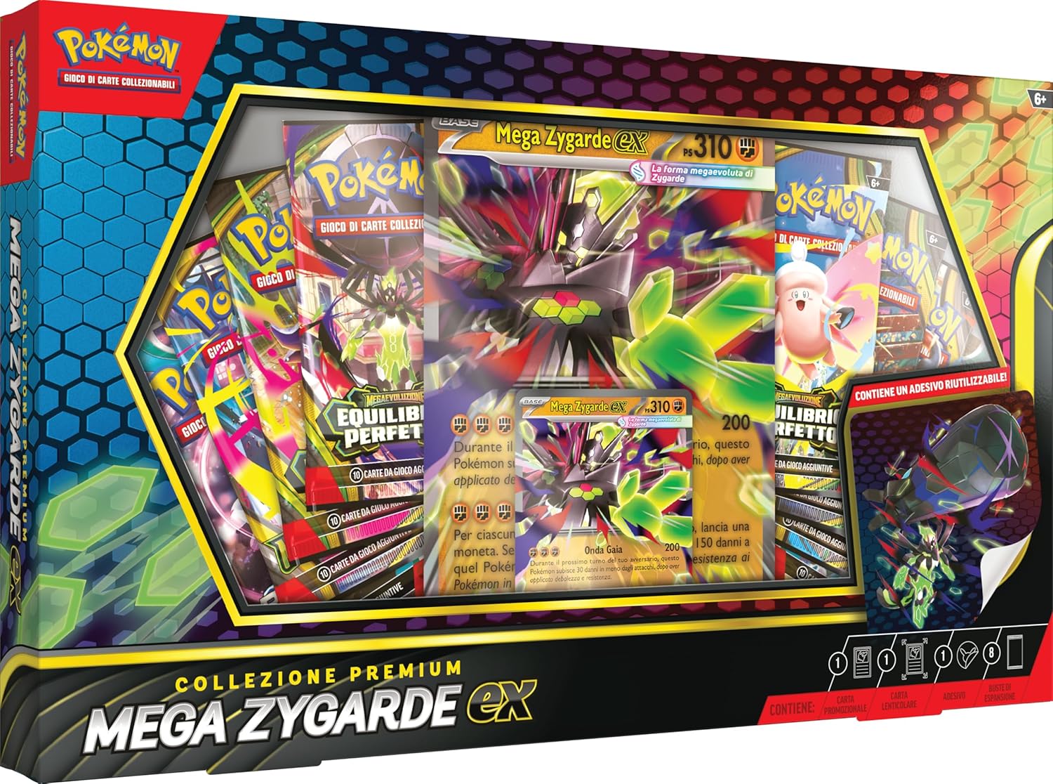 464146177827ed219f6e41371b2f80d0a2790f1.jpg Pokemon - Collezione Premium Mega Zygarde-EX (ITA) - immagine 1
