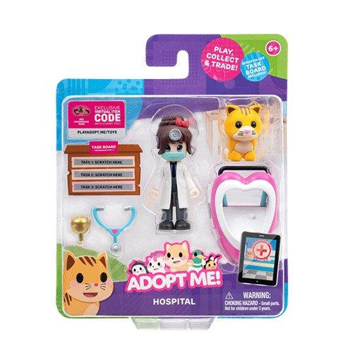 1616011reiam030100-do.jpg ADOPT ME DOTTORE 2 PERSONAGGI + ACCESSORI DELUXE - immagine 1