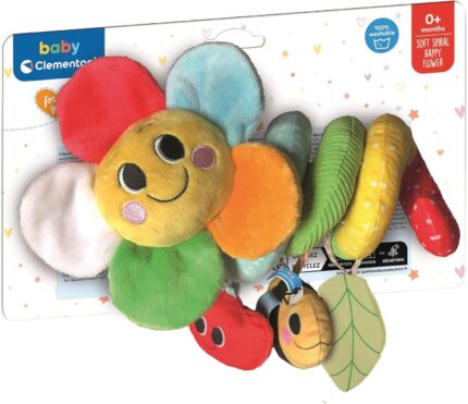 Baby Soft Spiral Happy Flower