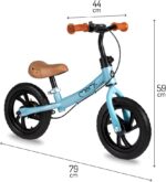 MOMI BREKI Azzurra - Bicicletta senza pedali con freno - immagine 3