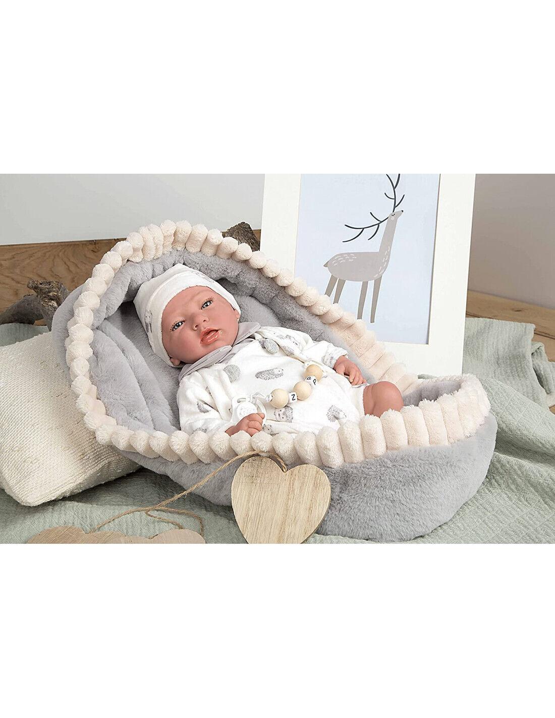 4451371pos220057_1.jpg ARIAS - REBRON DAFNE 40 cm Culla Soft MORBIDO - immagine 1