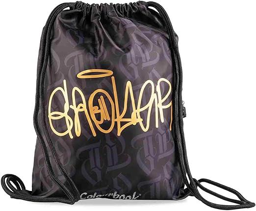 4461041cbk-glr0002436_1.jpg Sacca con coulisse - Geolier Nera - immagine 1