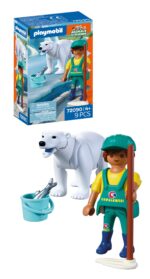 Zoo: Orso polare e guardiano di zoo
