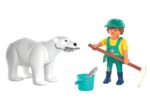 Zoo: Orso polare e guardiano di zoo - immagine 2
