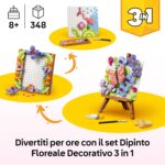 Dipinto floreale decorativo - immagine 2