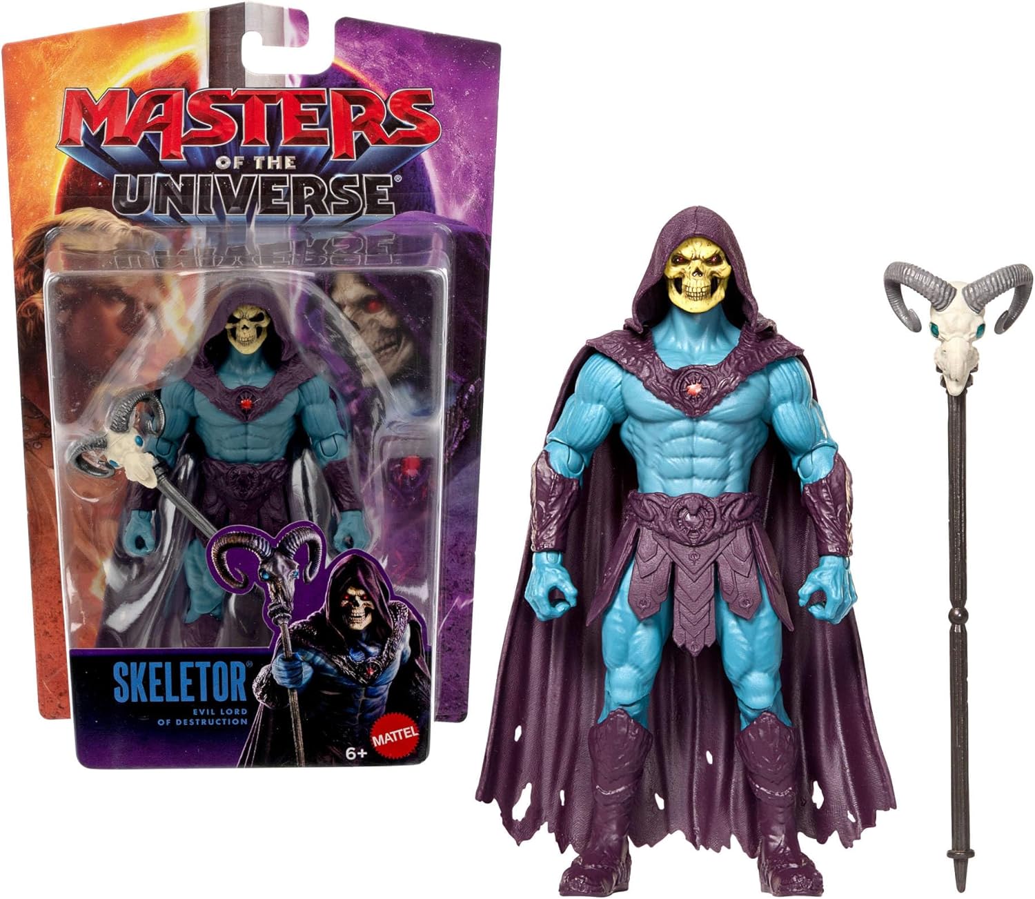 47190014e7005e22a2f366fd9ecb3c566ad75de.jpg Masters of the Universe - Skeletor - immagine 1