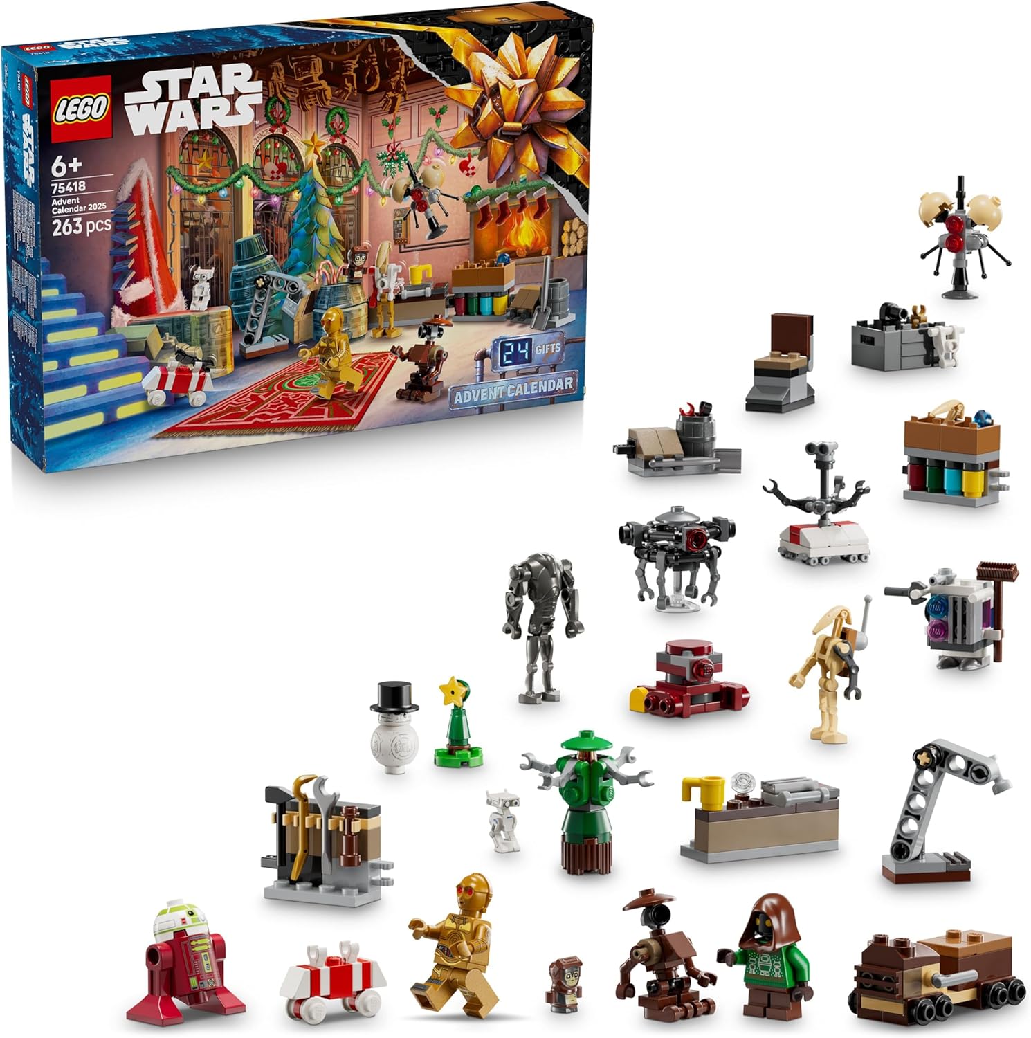 3025901558579694182c02ec5a434a932fb7efc.jpg Calendario dell'Avvento 2025 LEGO Star Wars - immagine 1