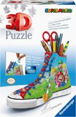 3D Puzzle Portapenne Sneaker Super Mario Edition, 108 Pezzi