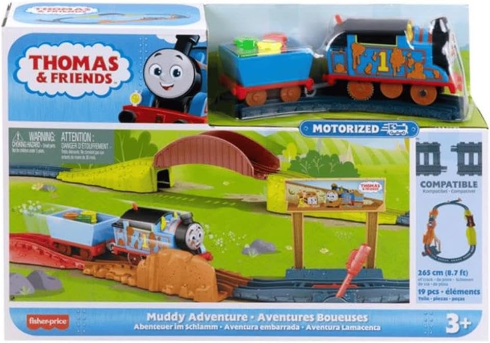 4379931ed4870da20802e8580dadf2f3087df97.jpg THOMAS & FRIENDS MUDDY ADVENTURE - immagine 1