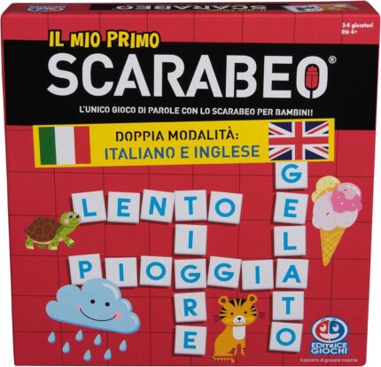 SCARABEO Il Mio Primo Scarabeo Nuova Edizione Italiano ed Inglese