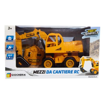 R/C MEZZI LAVORO RUSPA ESCAVATORE E PALA RC