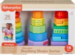 Fisher-Price Set Piramidi in Legno
