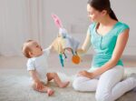 Morbido doudou coniglietto per coccole - immagine 3