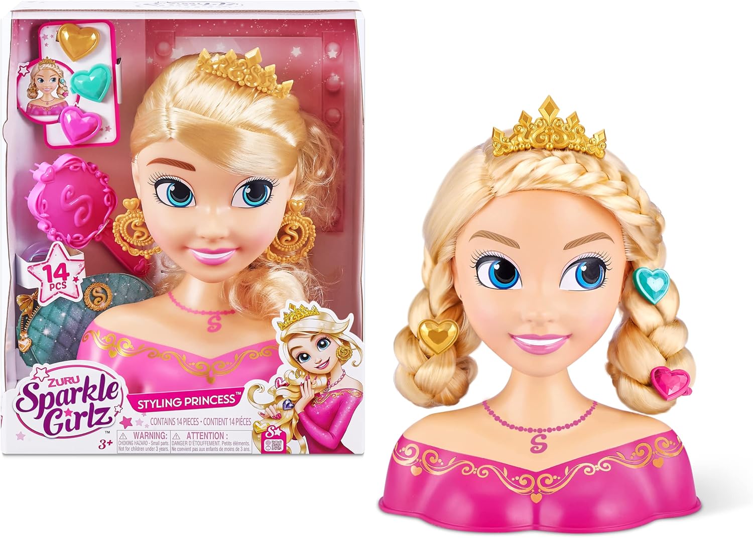 4598931817fbe5ccc72bbec76f6047a5dbd2d40.jpg Sparkle Girlz Testa per Lo Styling - immagine 1