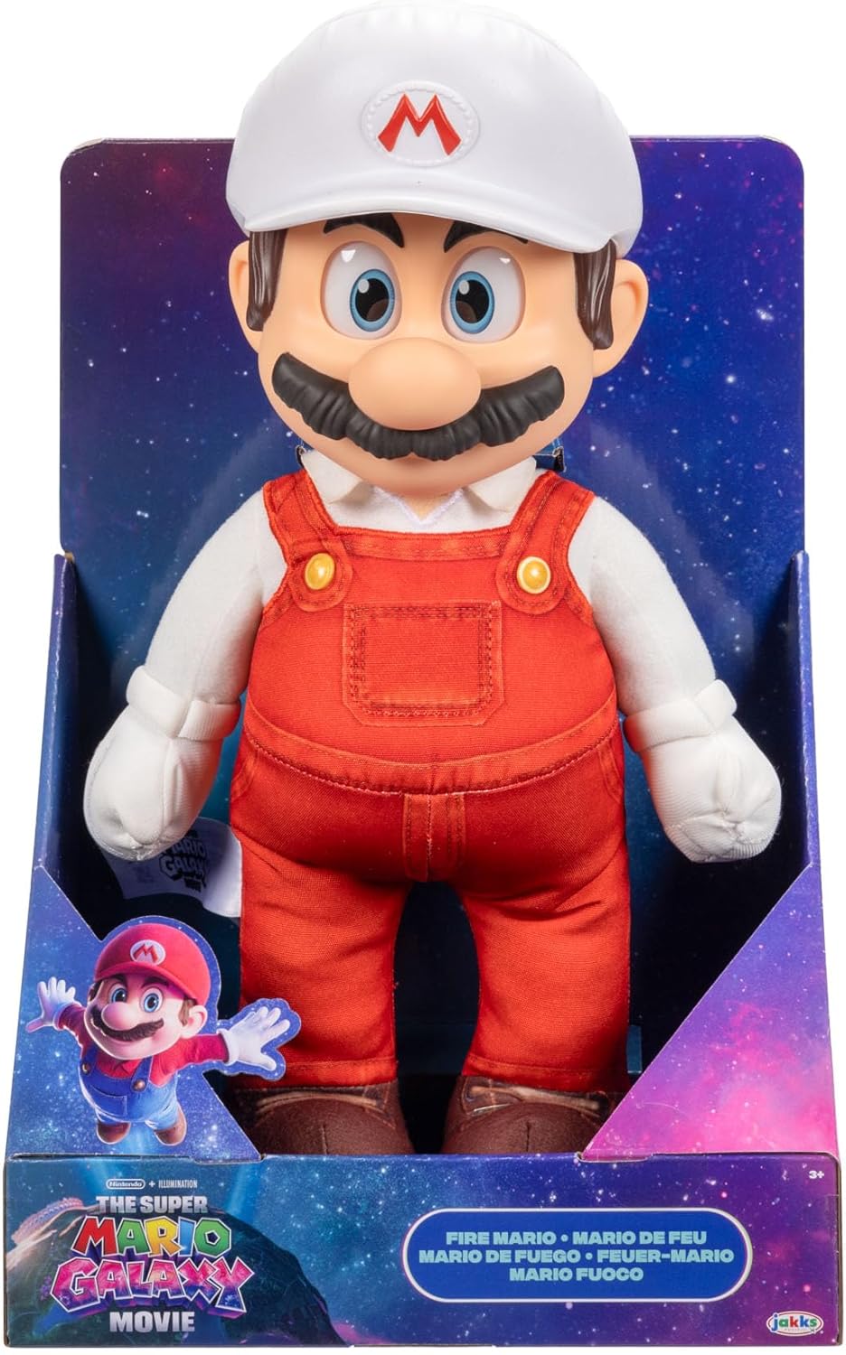 4603511f96ce6aee65714b62488eddae453e3dd.jpg Super Mario Galaxy Film - Mario Fuoco peluche - immagine 1
