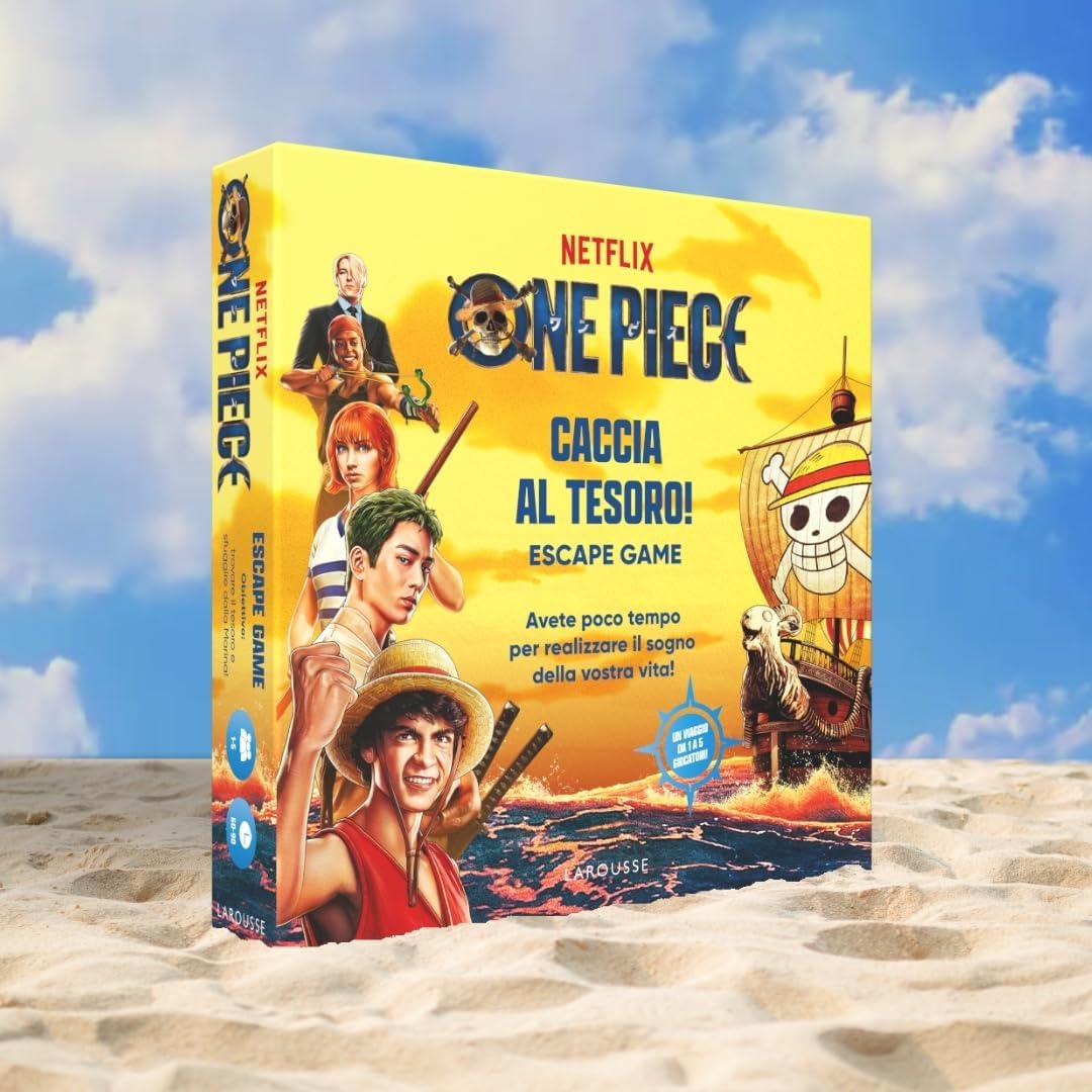 46085416b5ce2c18a5b86b95250651f4648a40c.jpg One Piece: Caccia al Tesoro Escape Game - immagine 1