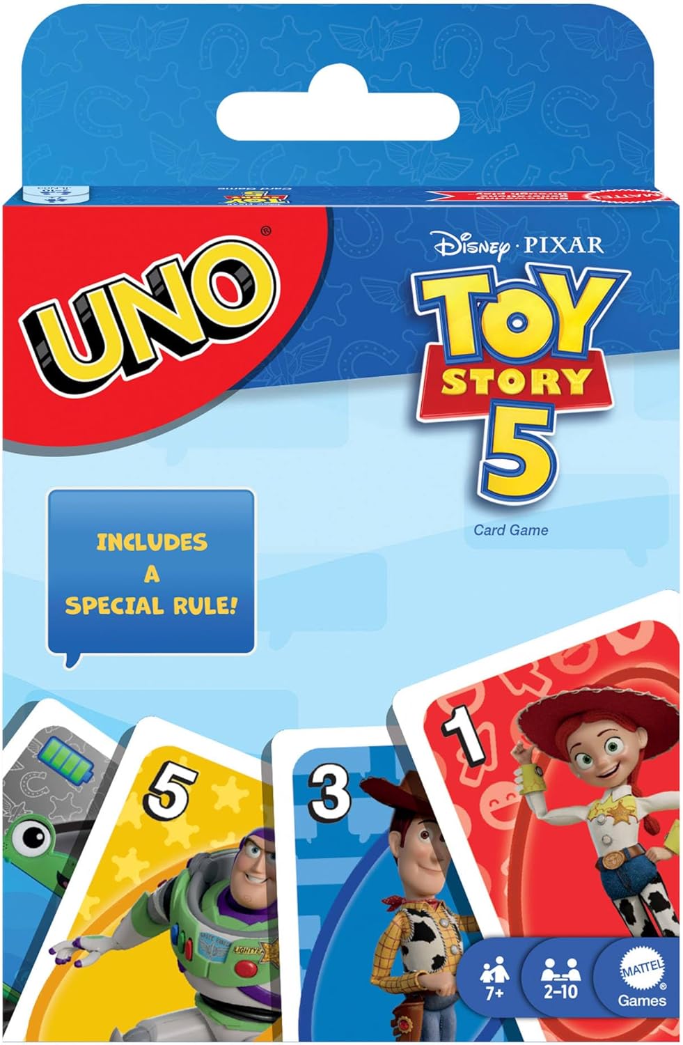 46460615c6cf307bcbc49910ad528a5d3c1922a.jpg Disney Pixar - UNO Toy Story 5 - immagine 1