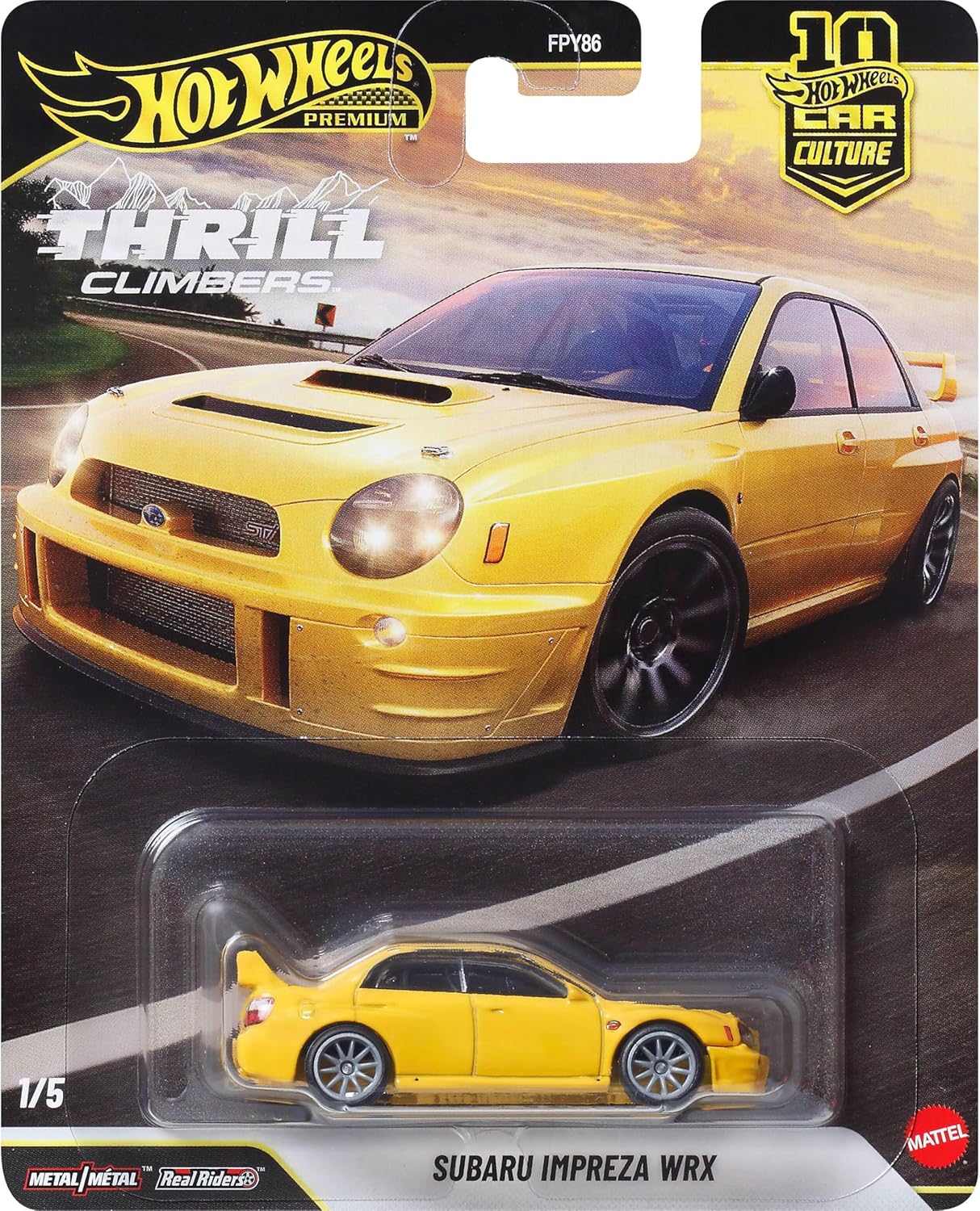 4694861c52a01cd4d528faa6ce6a3dd9cf35f57.jpg Hot Wheels CAR CULTURE Subaru Impreza WRX - immagine 1