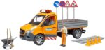 Veicolo comunale MB Sprinter con modulo luci e suoni, conducente e accessori - immagine 2