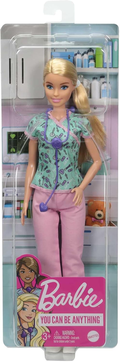 4732661e70a922cc2694046758f8b69167e8d22.jpg Barbie carriere infermiera - immagine 1