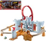 Hot Wheels Mario Kart pista del Castello di Bowser
