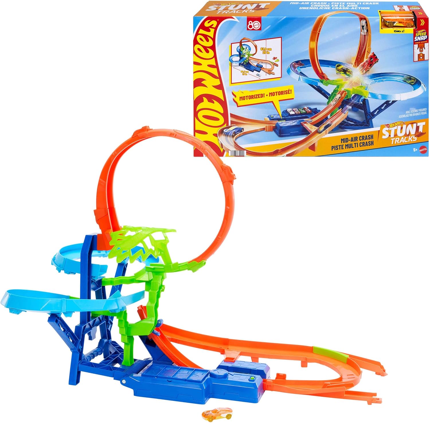 47606416270dd360476ba6341939db7954e8768.jpg Hot Wheels Scontri Volanti - immagine 1