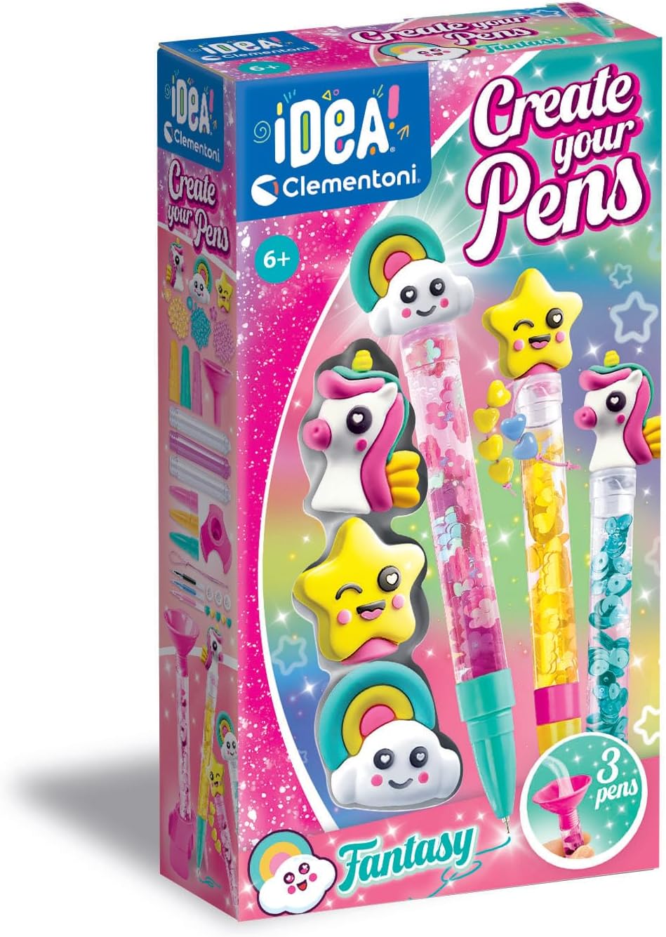 4379471f718e964ae67700a6f7fa106b3c70840.jpg Idea - Mini Lab Penne Fantasy - immagine 1