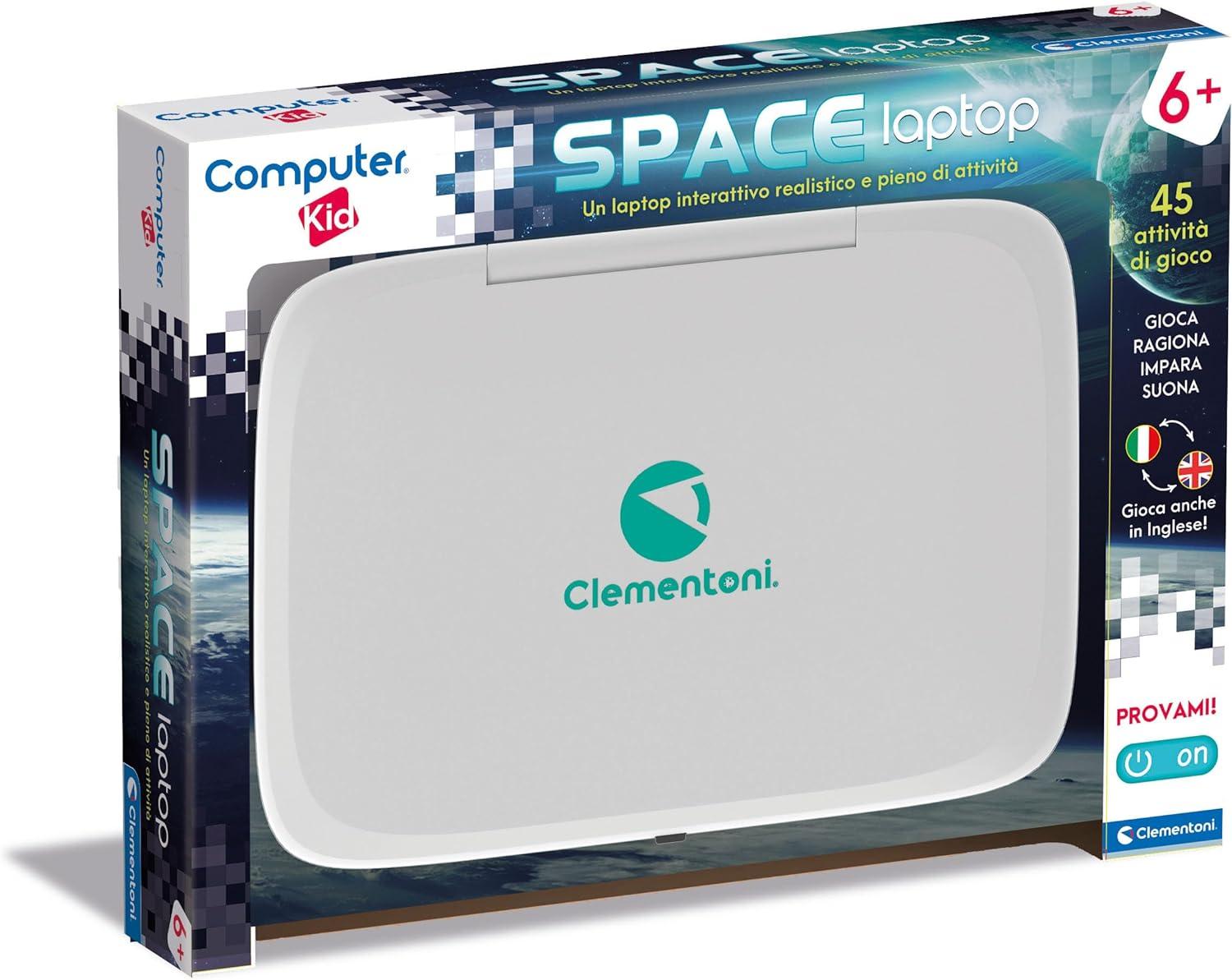 4446111dfad2ccae2e1abdd1d4a984cb5ed09c6.jpg Computer Kid Space Laptop Gioco Educativo Elettronico Parlante - immagine 1